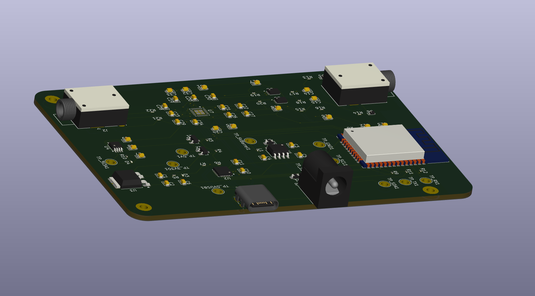 Stereo Audio Processing Board, from the project README