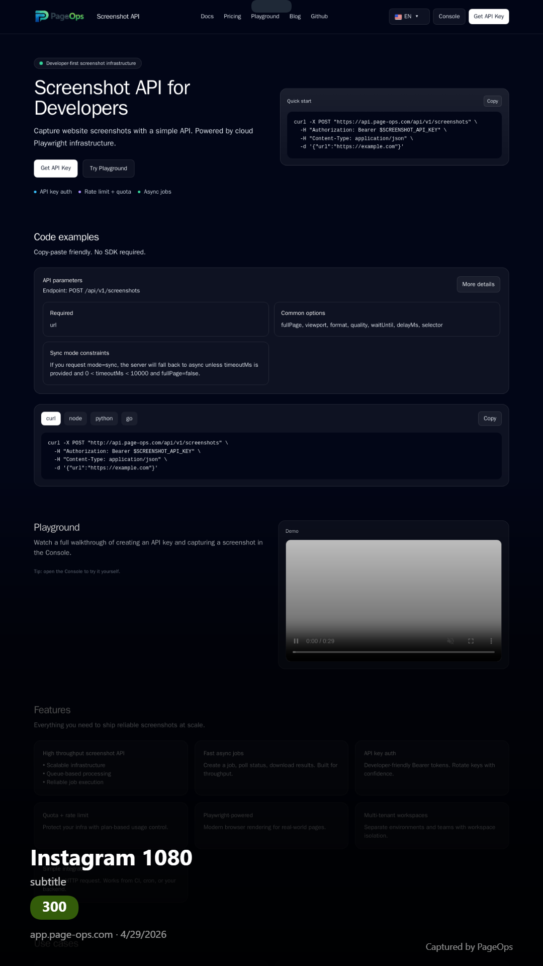 Ejemplo de Historia de Instagram