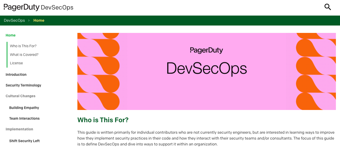 PagerDuty Best Practices for DevSecOps Guide