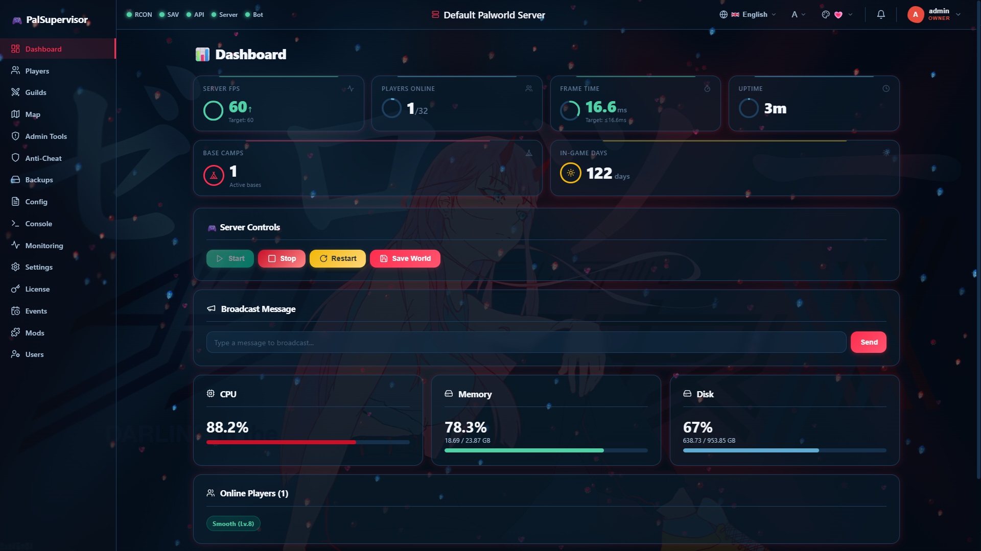 Live Dashboard