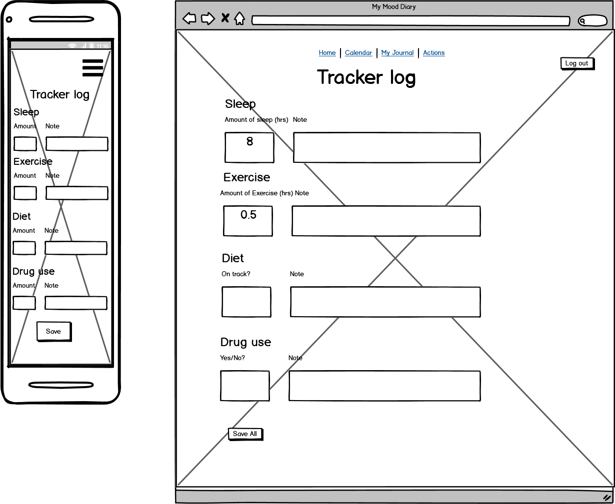 Tracker Log