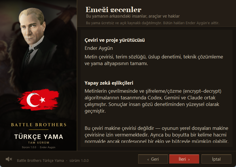 Emeği geçenler sayfası