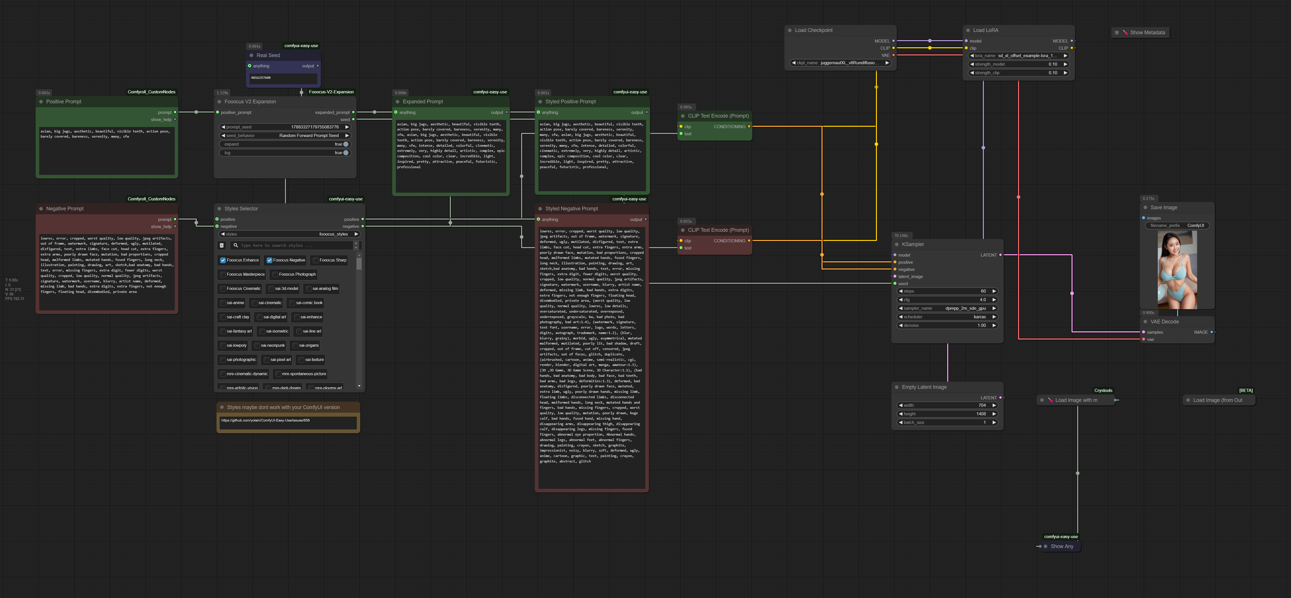 ComfyUI Fooocus V2 Expansion Workflow
