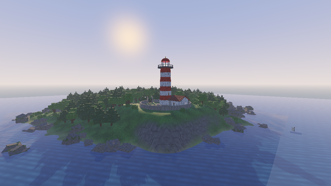 Lighthouse and Forest in Godot