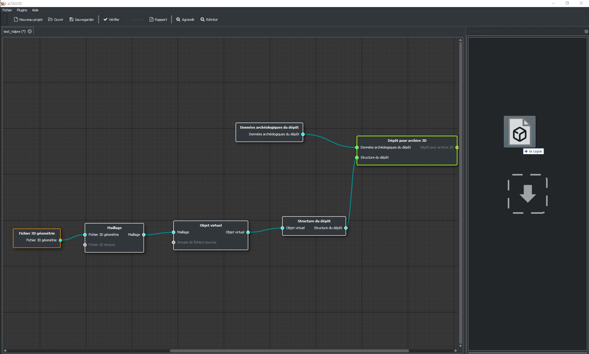 Graph system of aLTAG3D