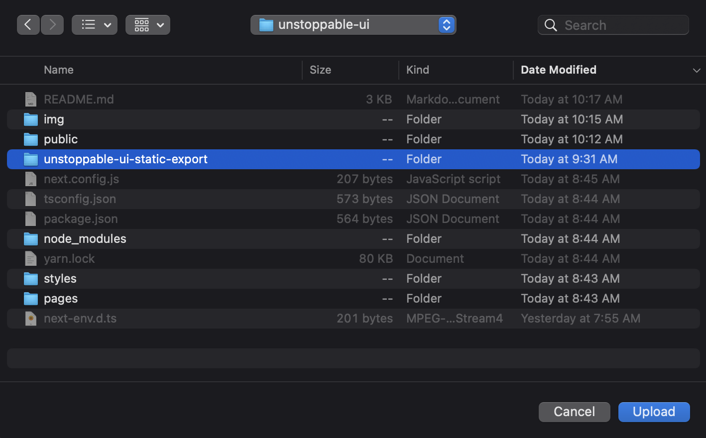 Upload IPFS