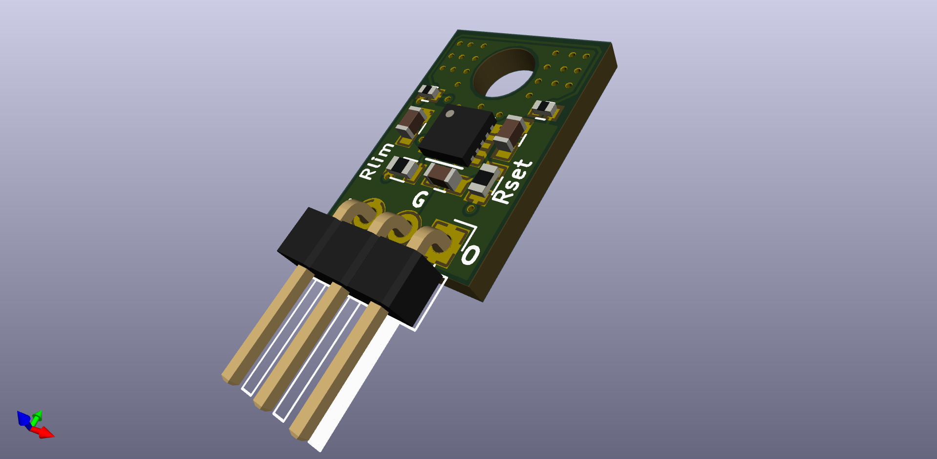 LT3045 breakout, from the project README