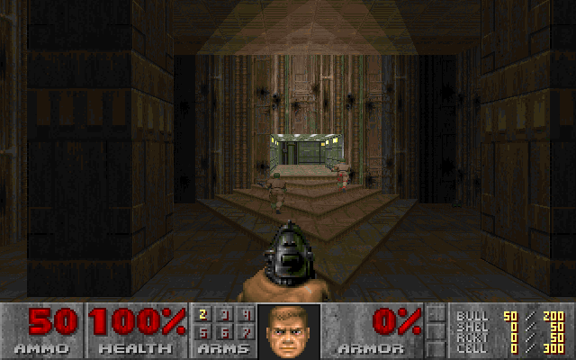 Doom II MAP01 screenshot