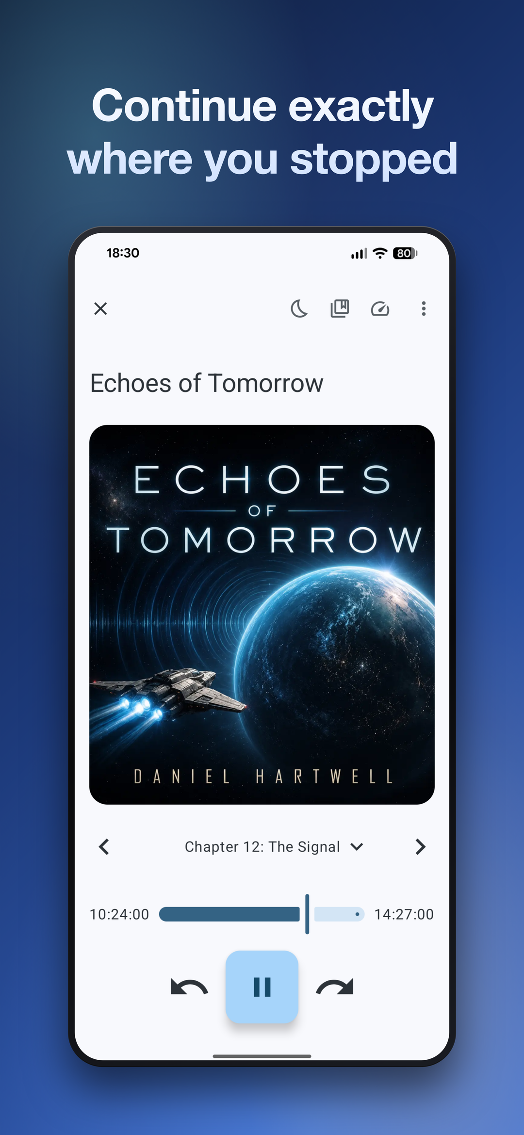 Voice player view