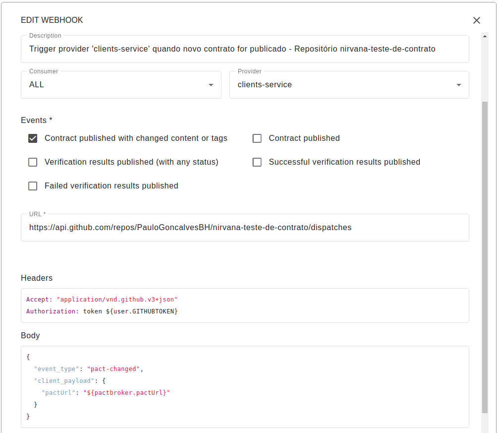 Trigger webhook configuration print