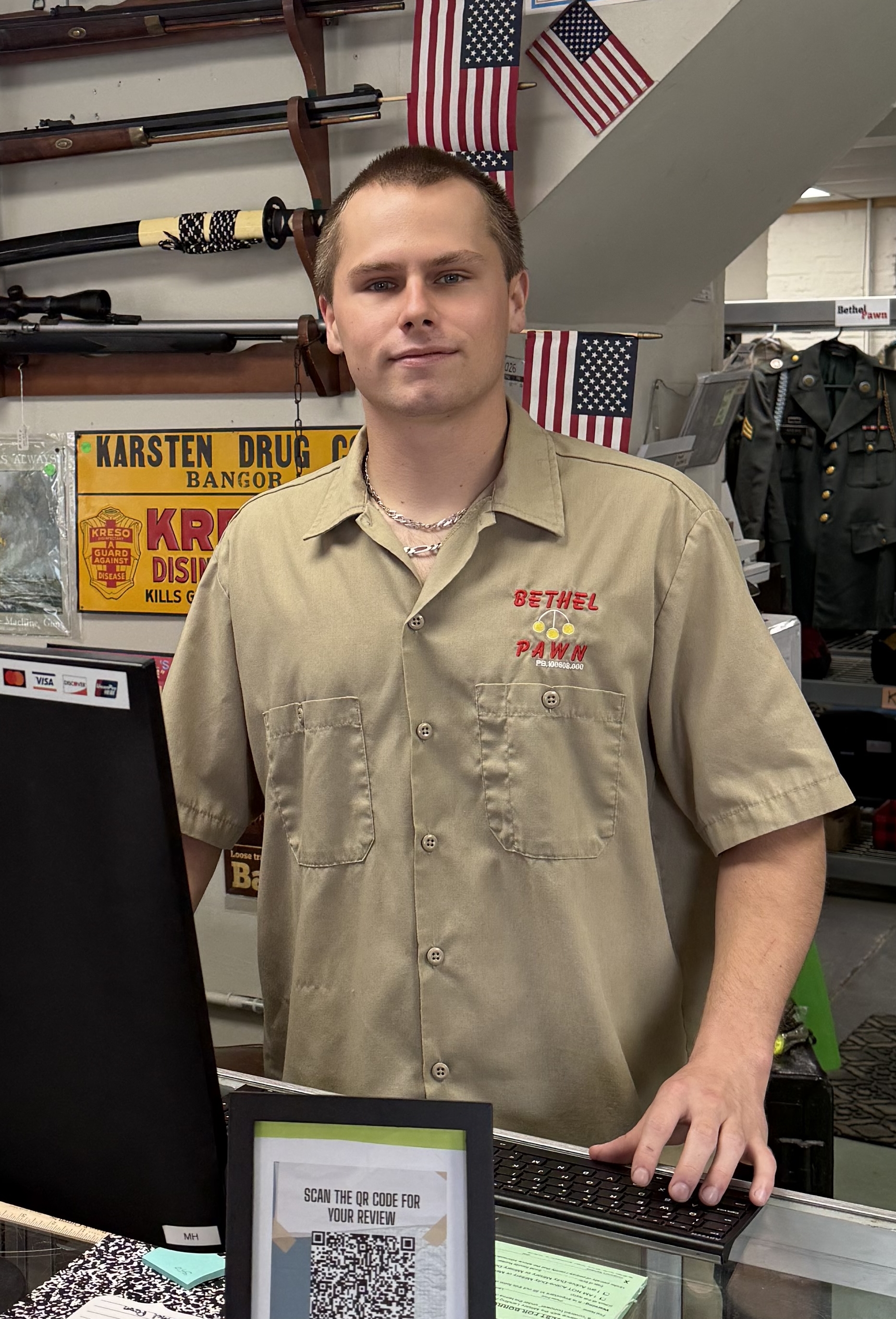 Brayden Hall — General Manager, Bethel Pawn