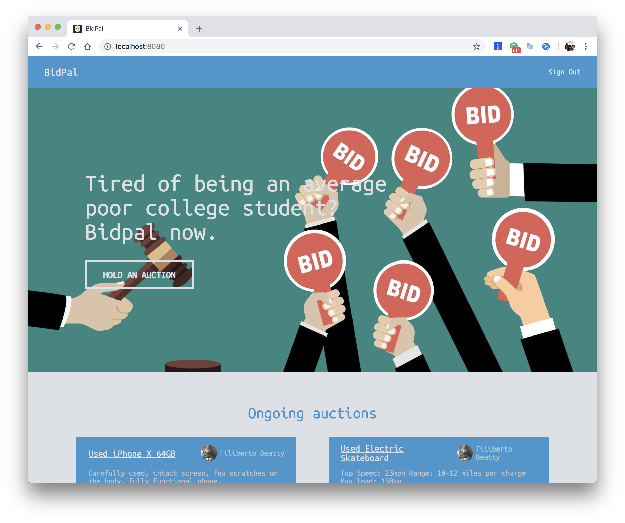 BidPal Demo