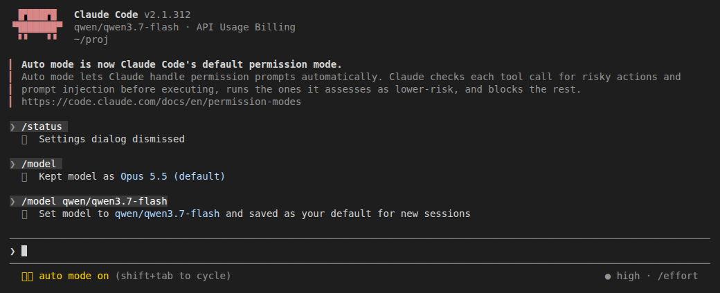 /model confirming the saved model