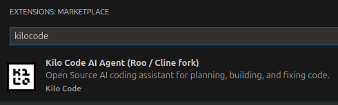 Kilo Code Extension