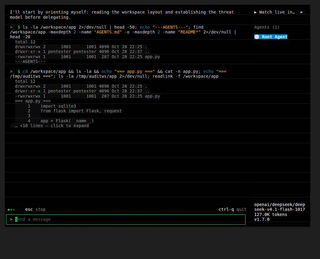 Strix root agent working with the PayPerQ model