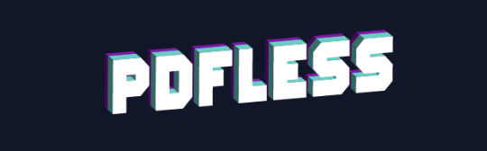 Pdfless Logo