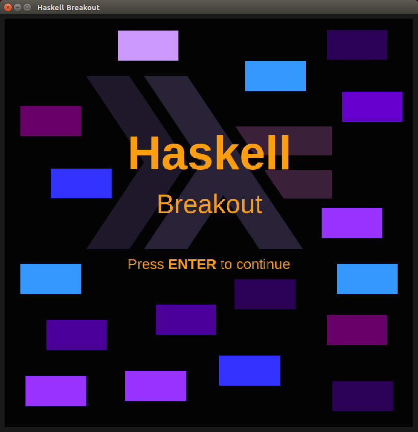 Haskell Breakout