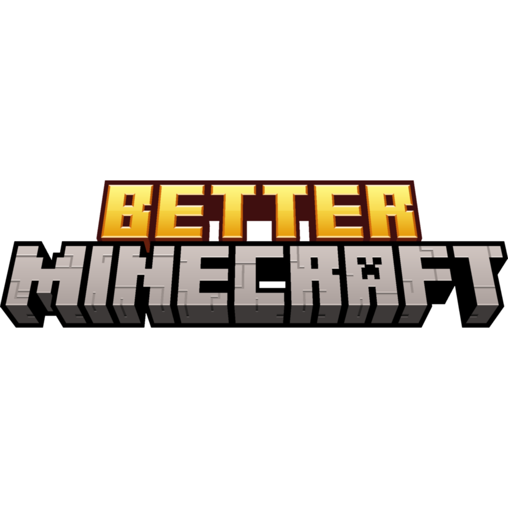 Text reading "Better Minecraft"