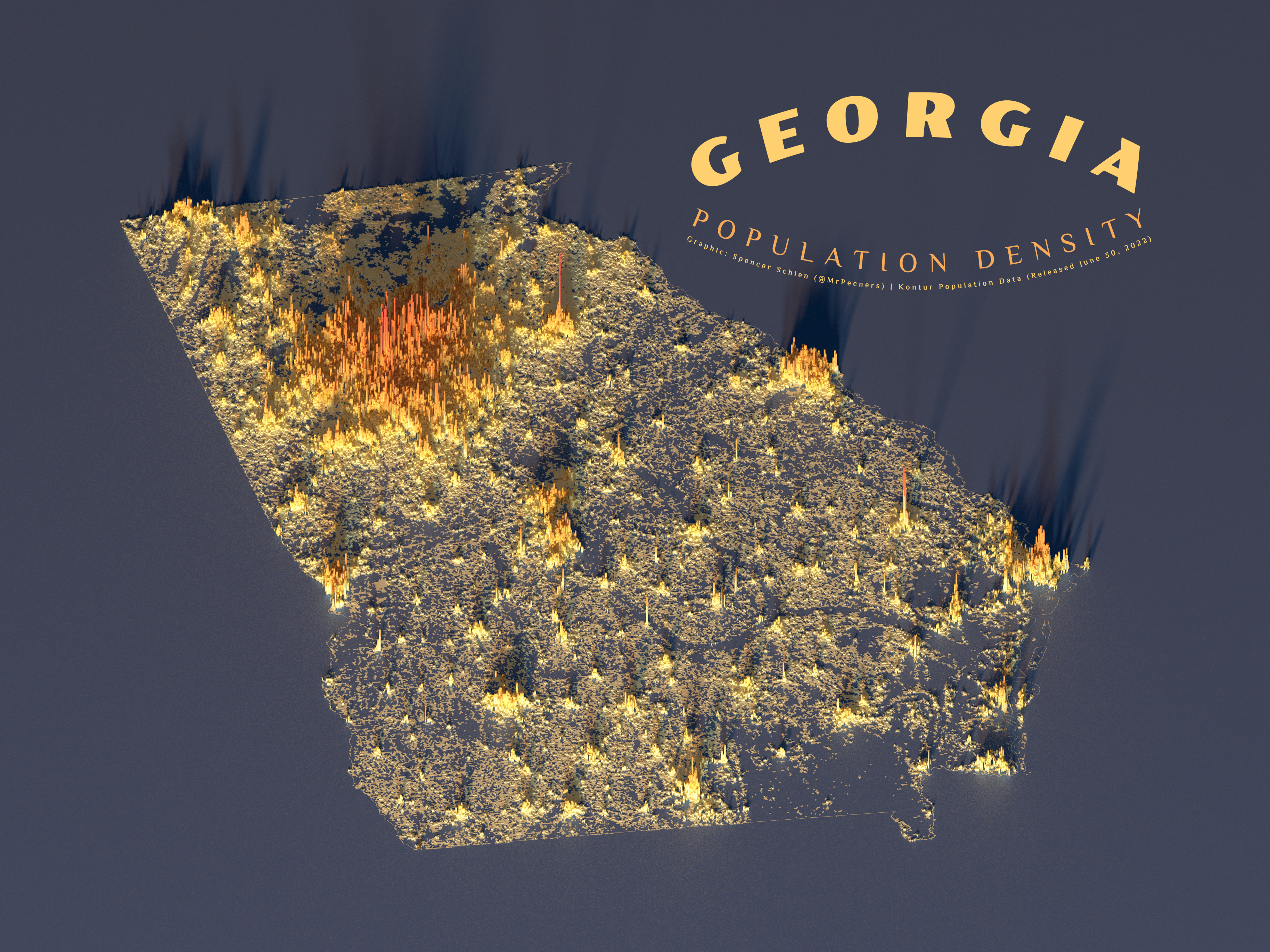 Georgia Population Density