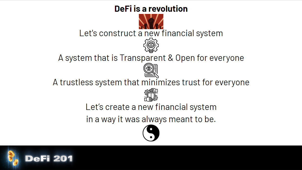 DeFi === Financial Revolution