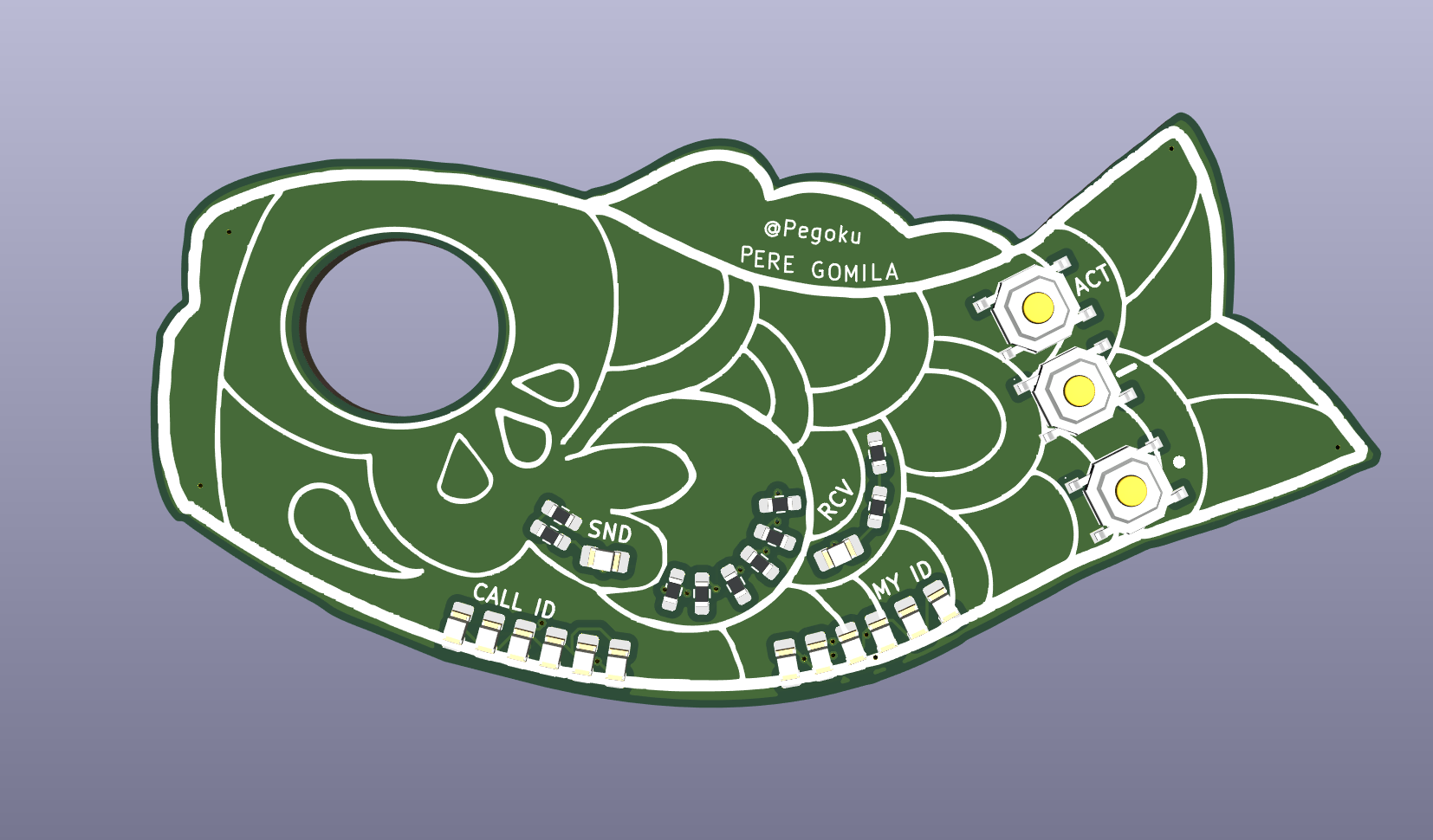 Pegoku badge, from the project README
