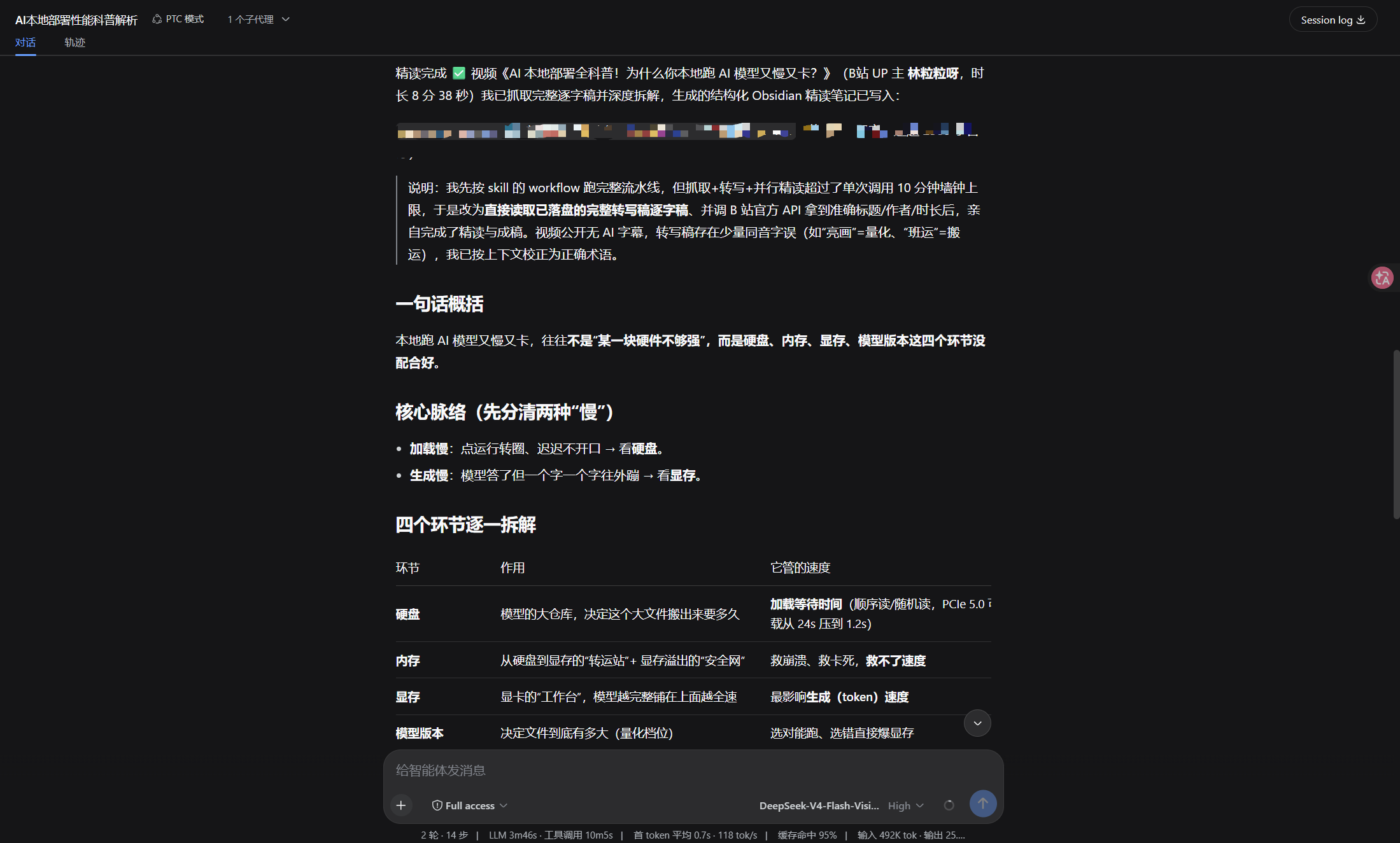 会话内摘要