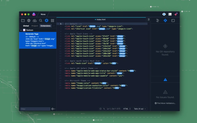 Nova: Favicon Clip