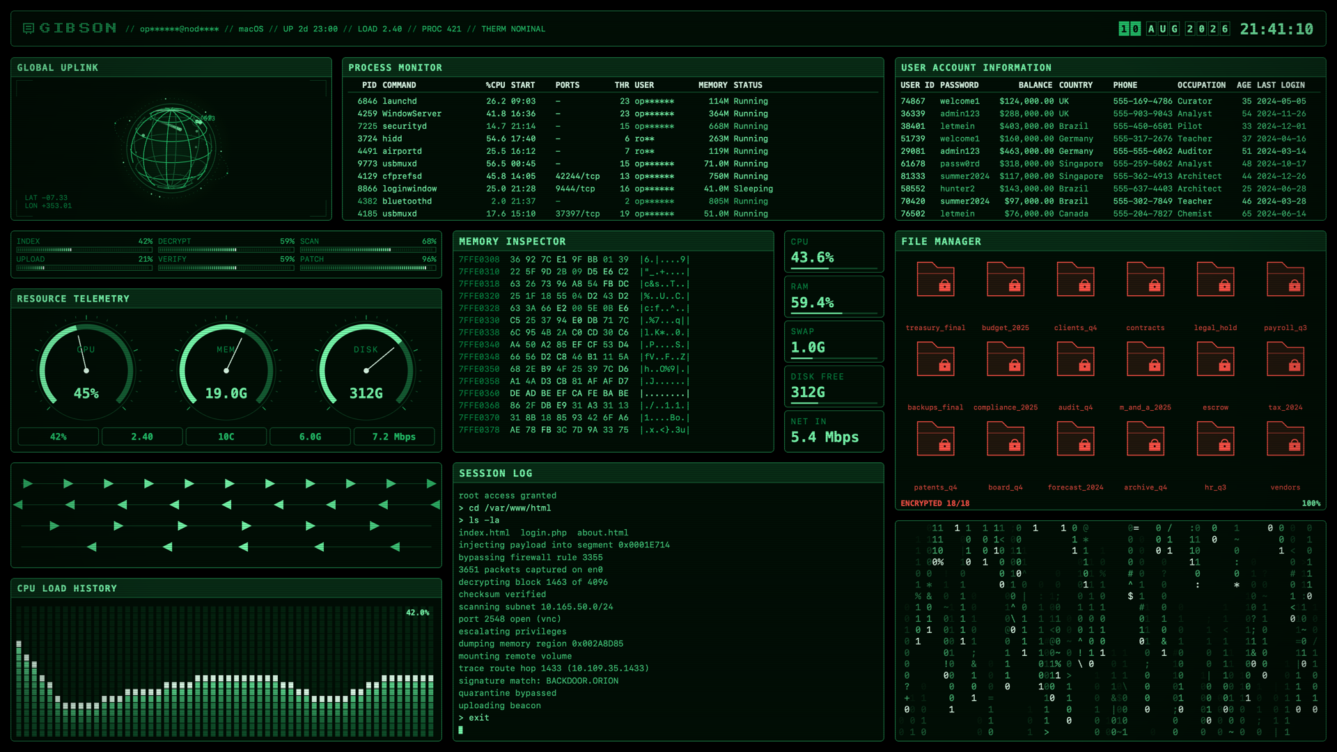Gibson screenshot 4