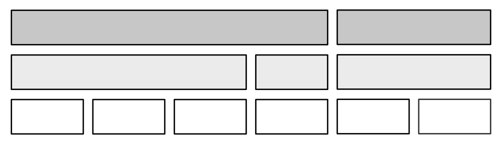 Hierarchy layout example