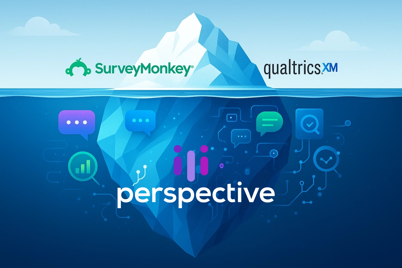 Beyond Surveys: Perspective AI vs Traditional Methods