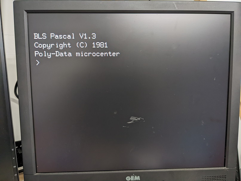 Screen Pascal Run