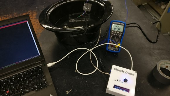 Sous vide, from the project README