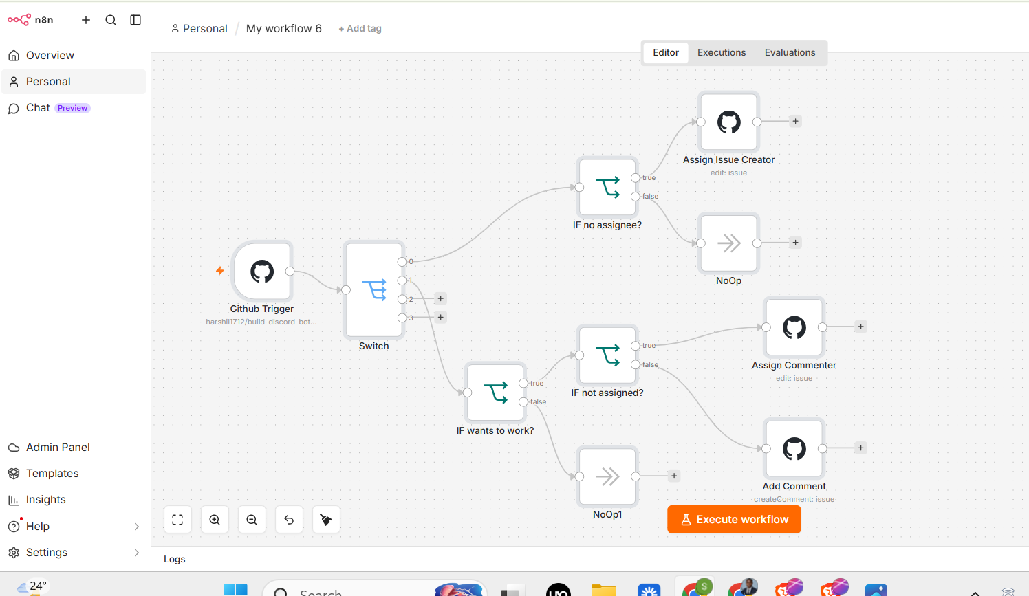 GitHub Issue Management Automation — n8n Workflow