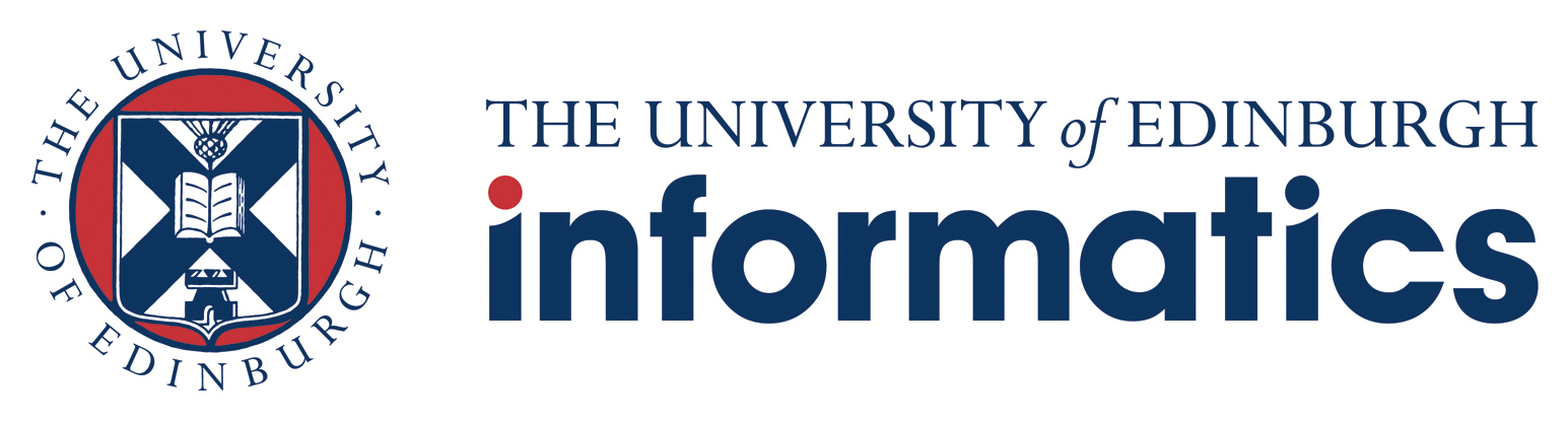 logo of the School of Informatics of the Univerity of Edinburgh