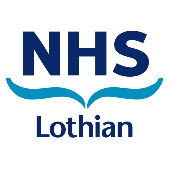 blue logo of NHS Lothian