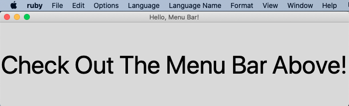 glimmer dsl tk screenshot sample hello menu-bar