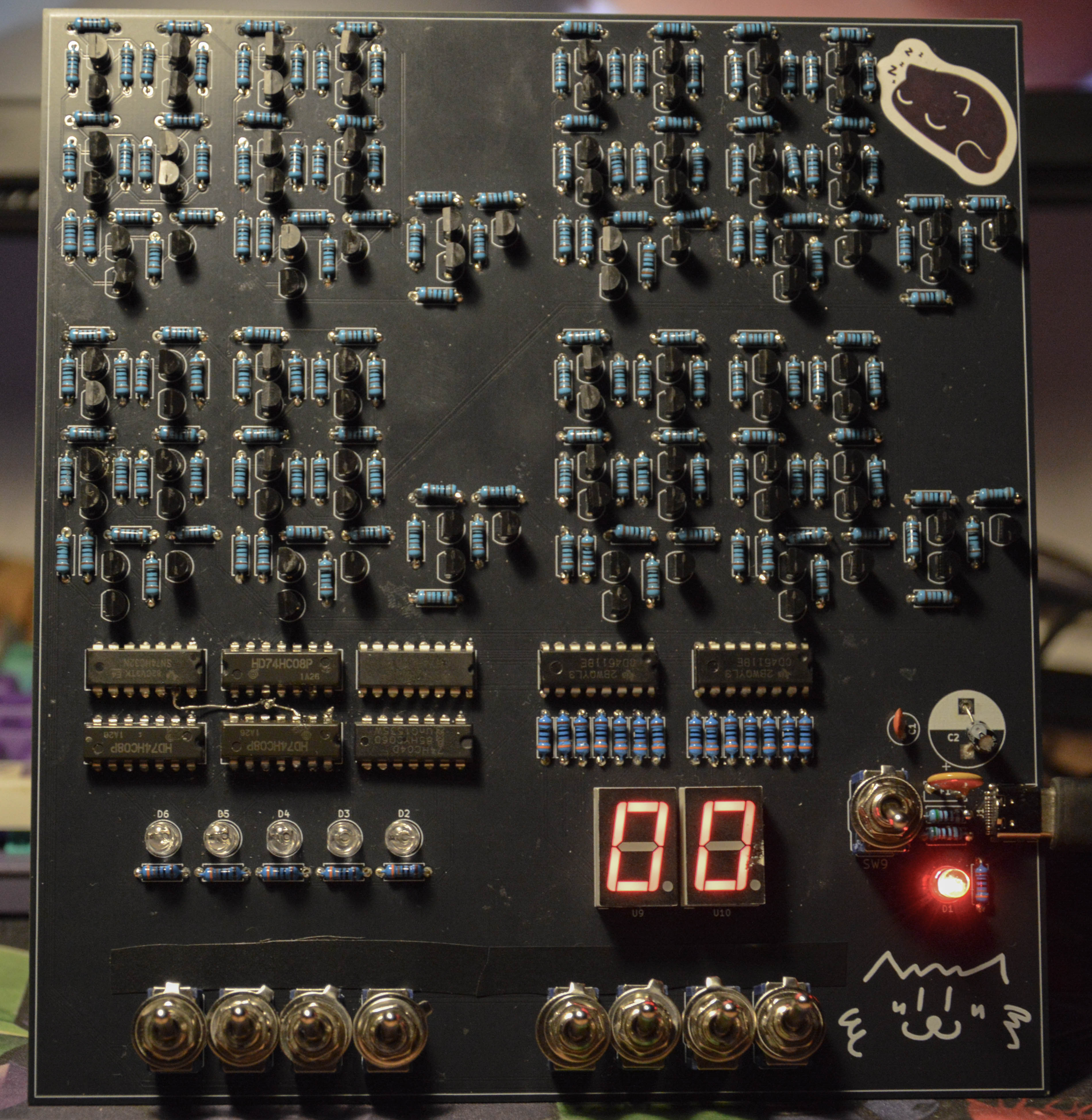 4-Bit-Discrete-Transistor-Adder, from the project README