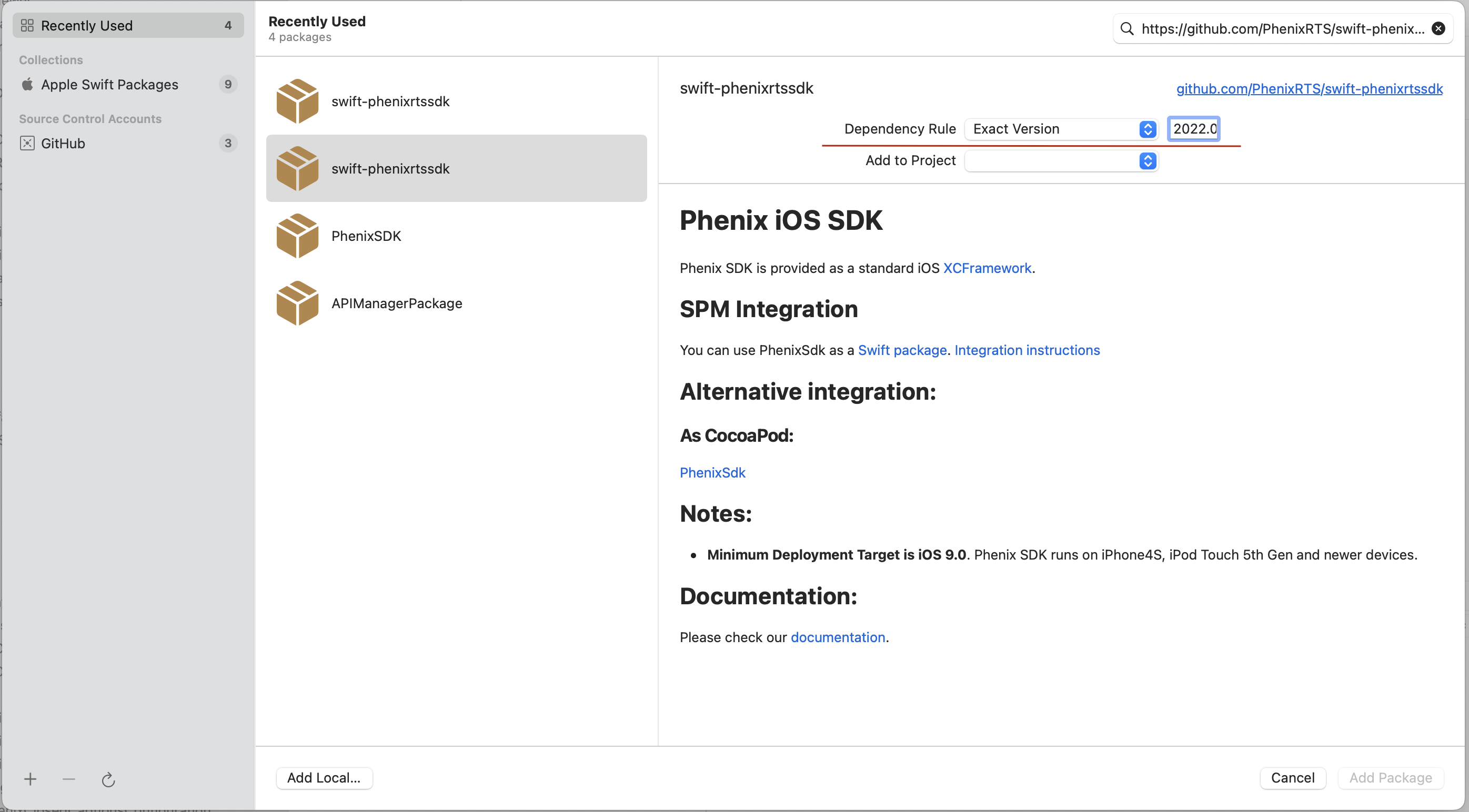 SPM Integration example