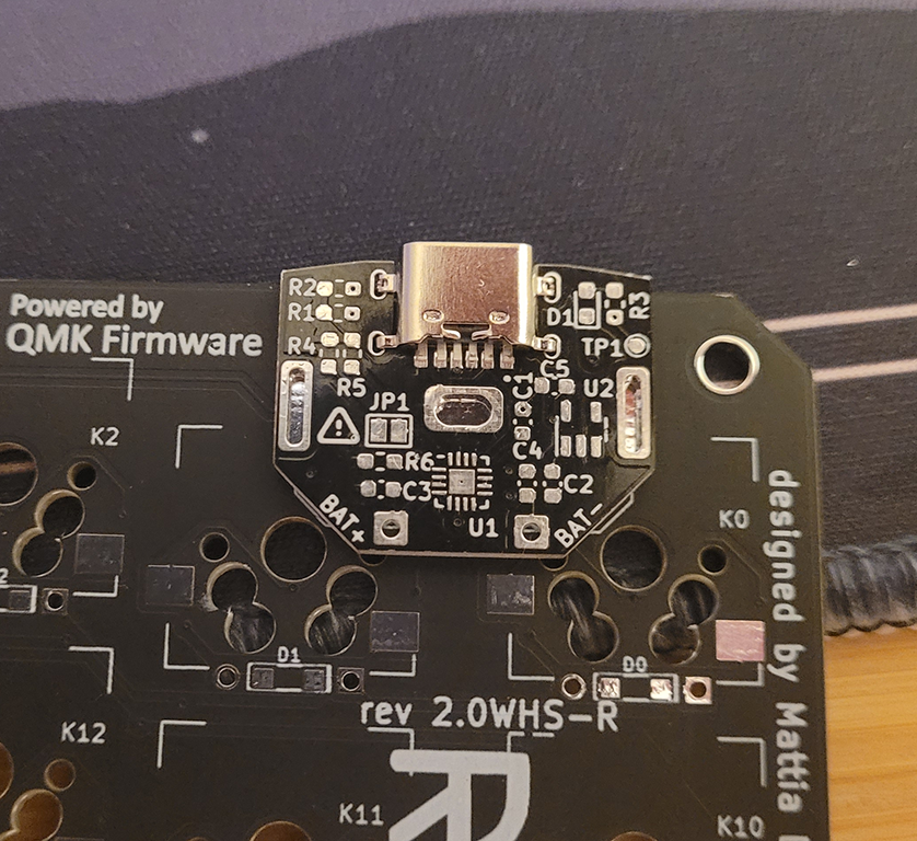 Unsoldered QUASO PCB on top of a unsoldered redox PCB