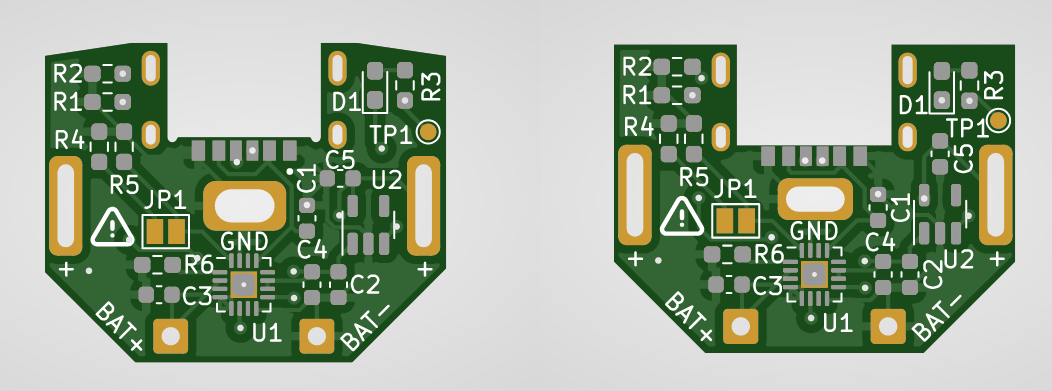 Unsoldered QUASO PCB on top of a unsoldered redox PCB