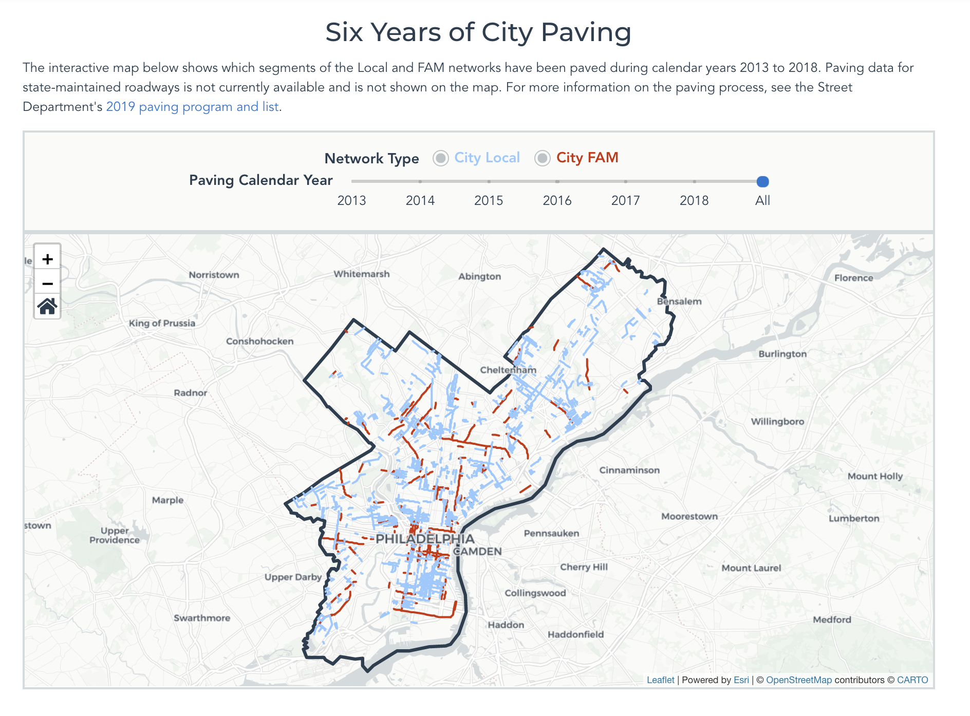 History of Paving