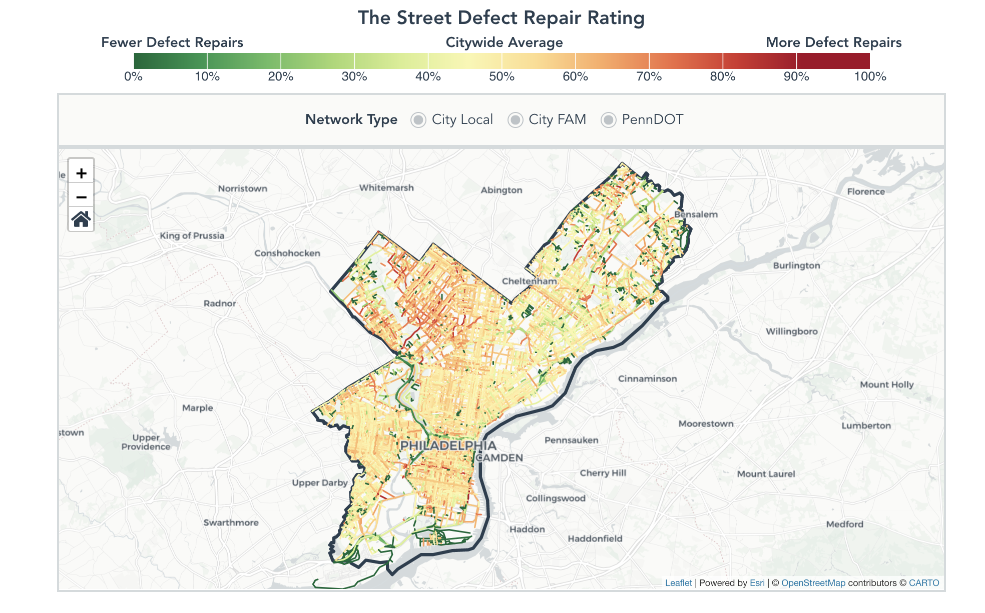 The Street Defect Rating