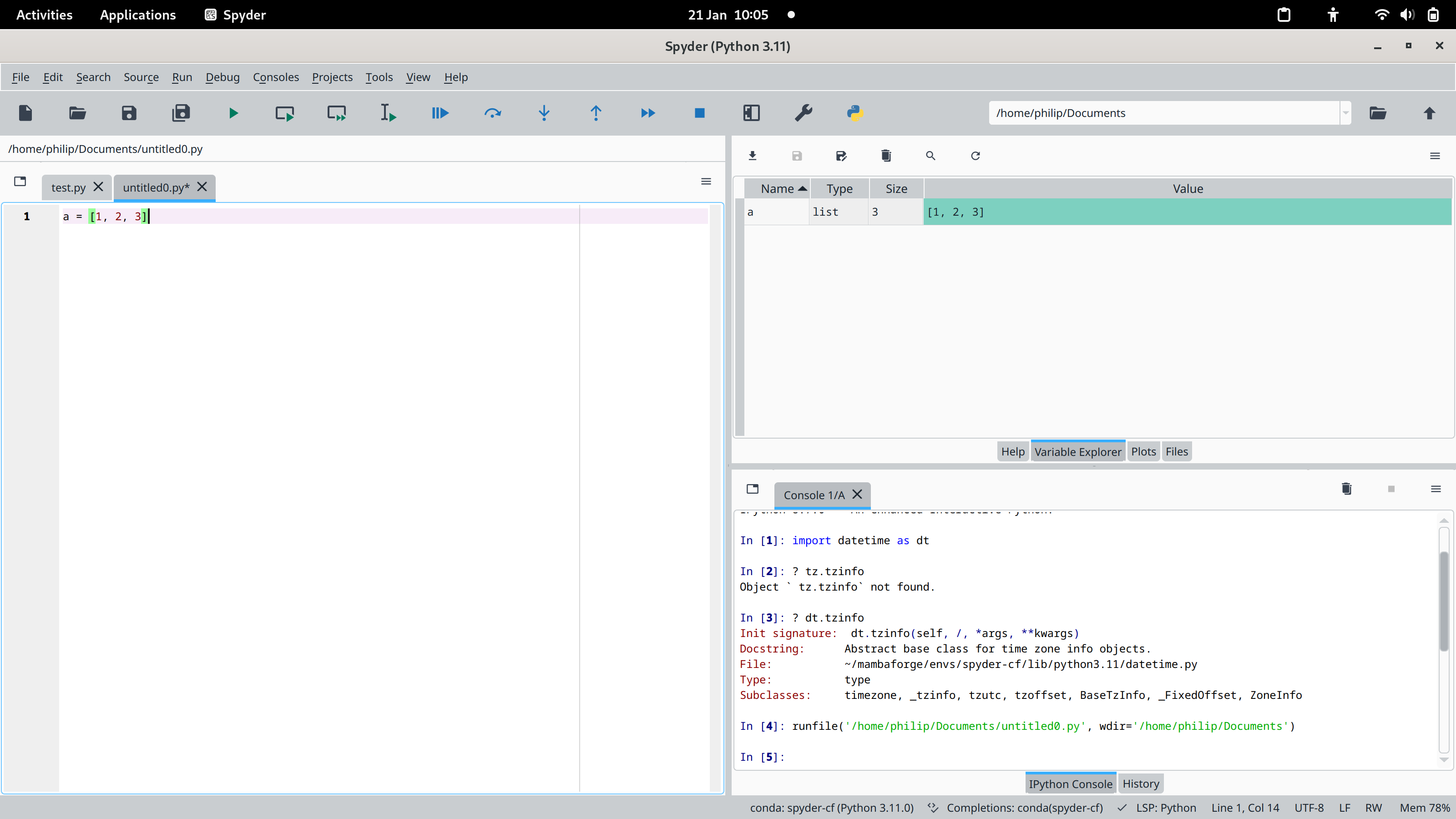 Variable Explorer View Not on Top of Main Window on Linux · Issue ...