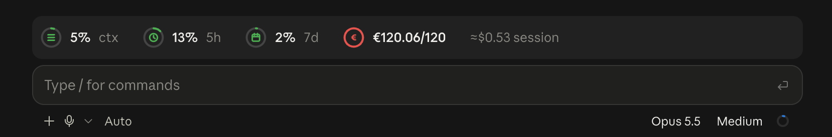burn in the Claude Desktop app