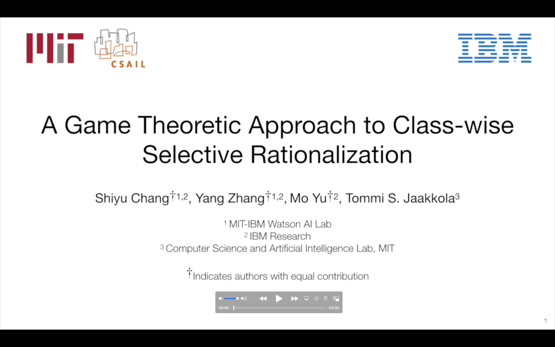 A Game Theoretic Approach to Class-wise Selective Rationalization