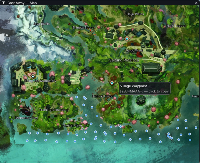 Cast Away – interactive fishing hole map