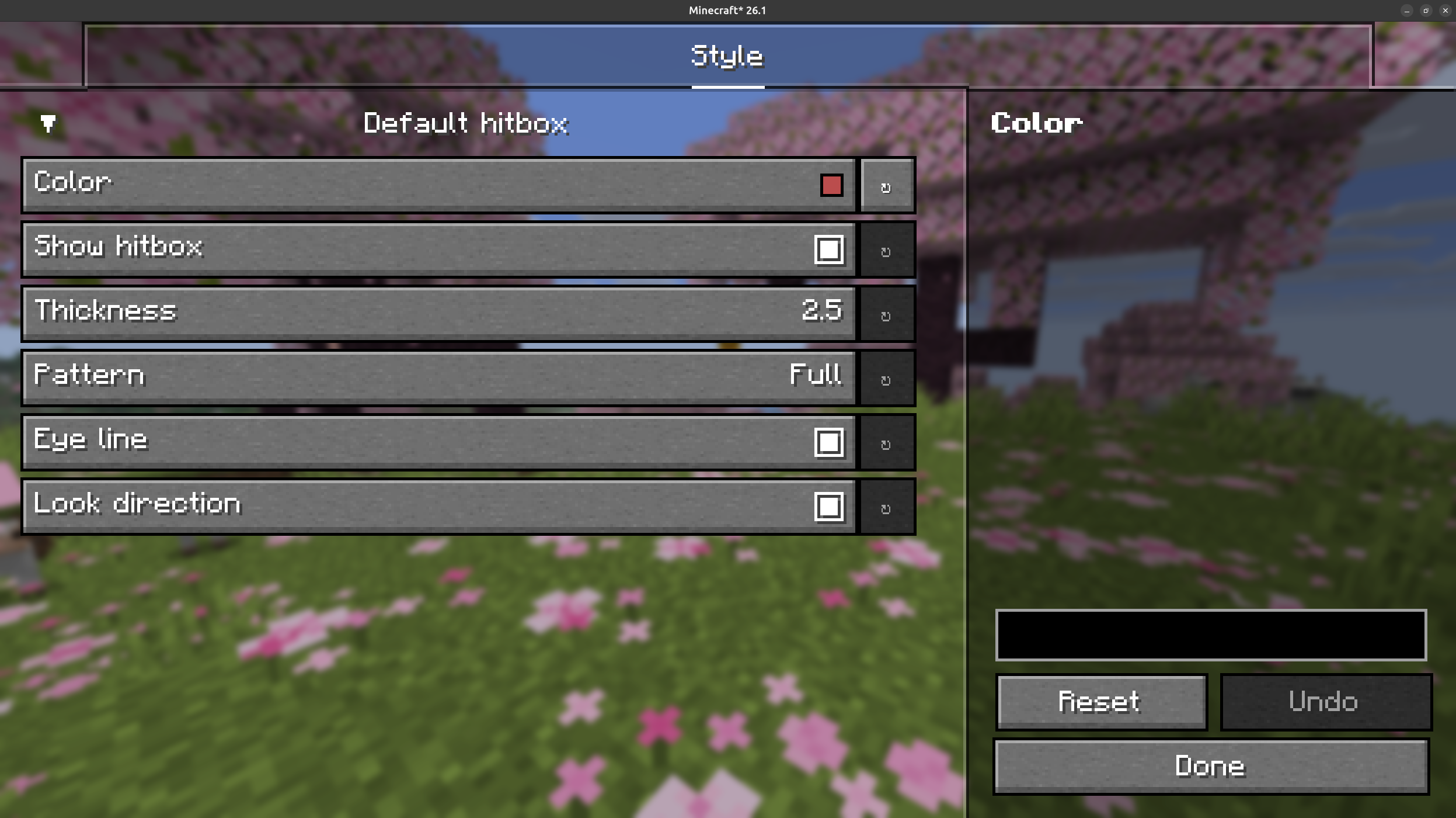 Hitbox style editor
