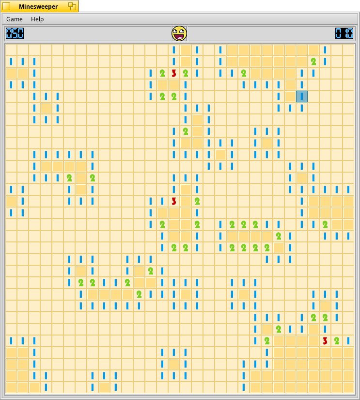 screenshot of Minesweeper