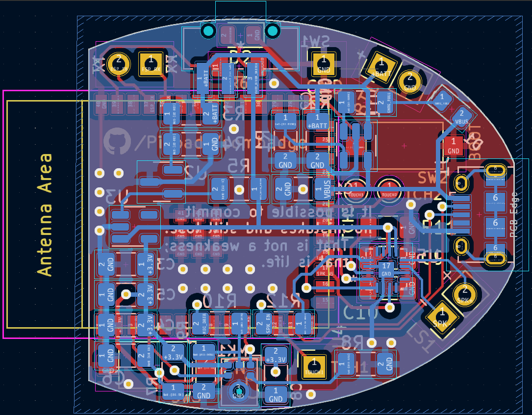 Combadge, from the project README